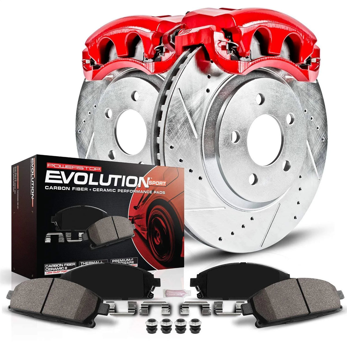 Rear Z23 Evolution Sport Brake Kit with Calipers R6935