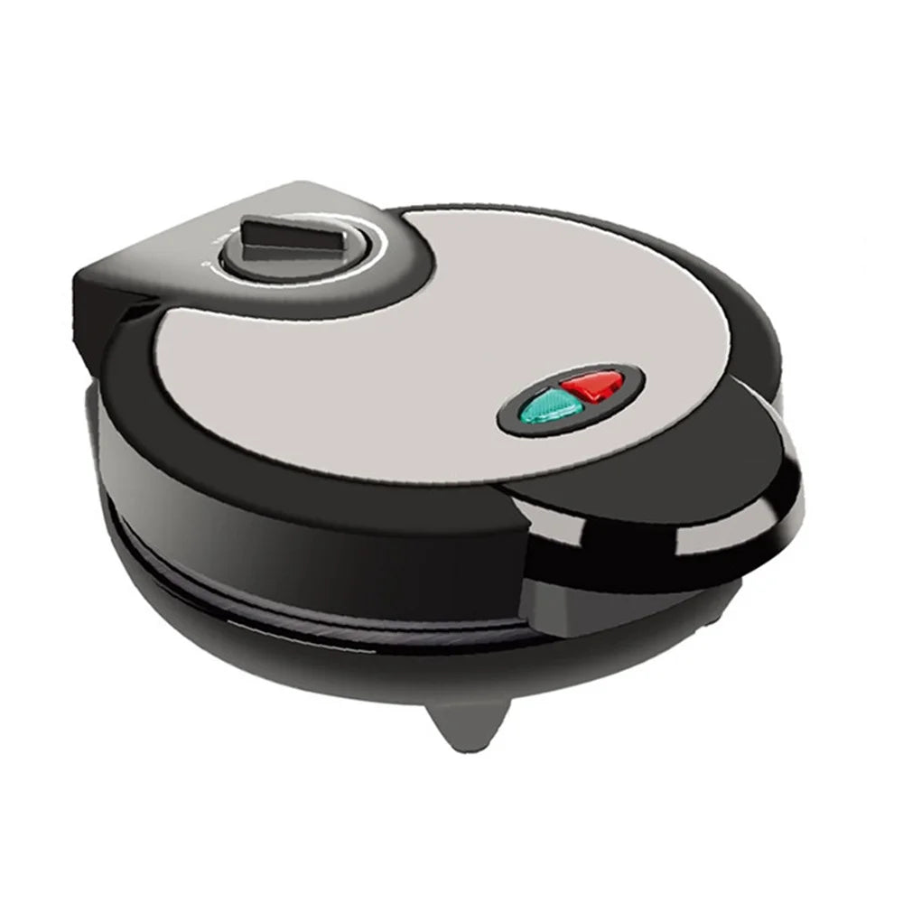 Black Non Stick Heart Waffle Iron Y354171