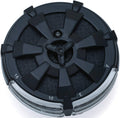 Gloss Black LED Fuel and Battery Gauge W9610