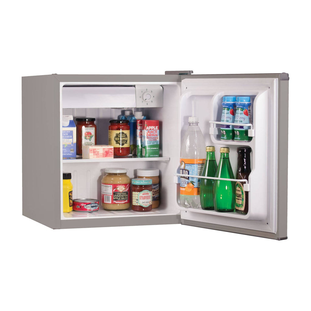Black Silver Compact Fridge B890
