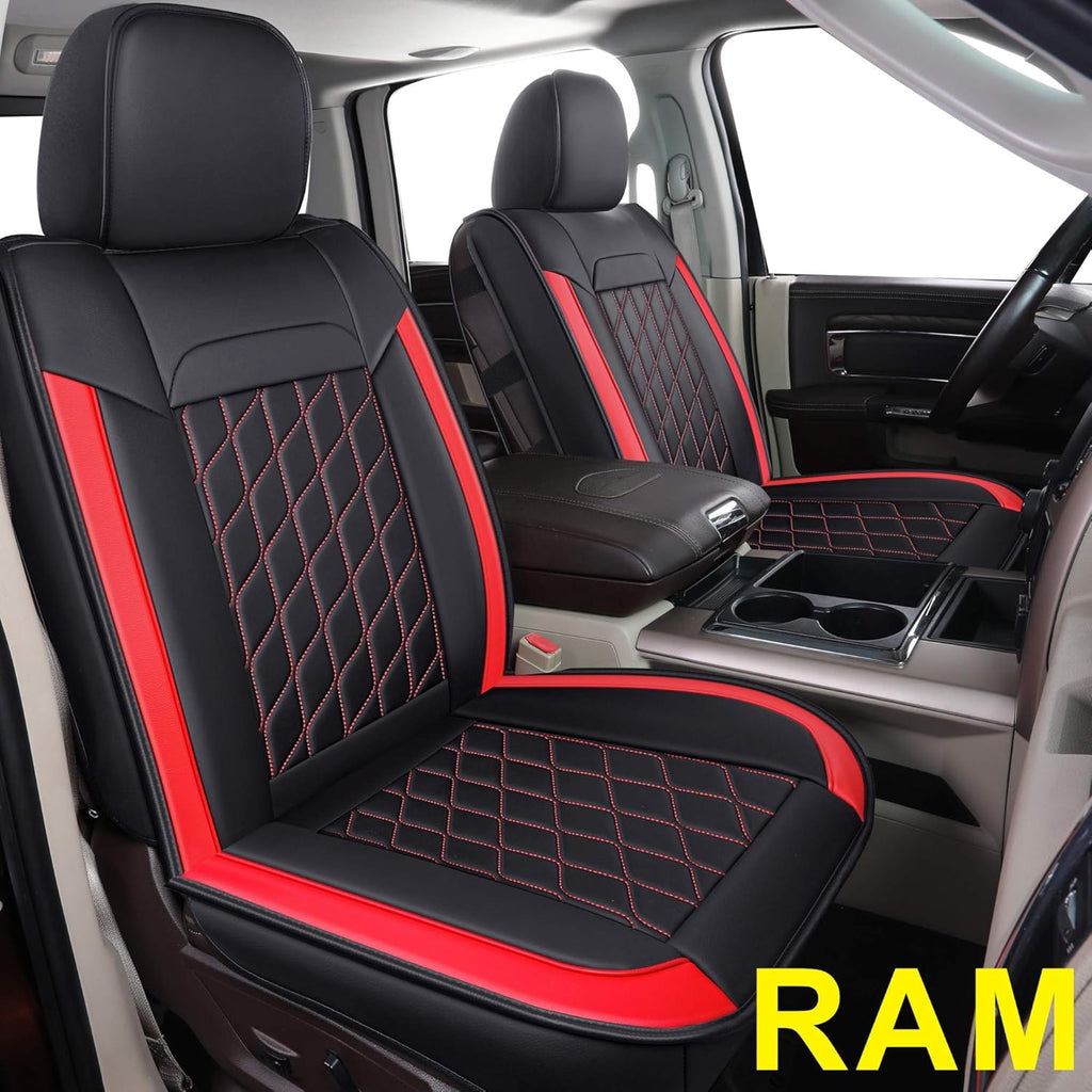 Faux Leather Seat Covers for Ram 1500 Crew Cab Pickup R996