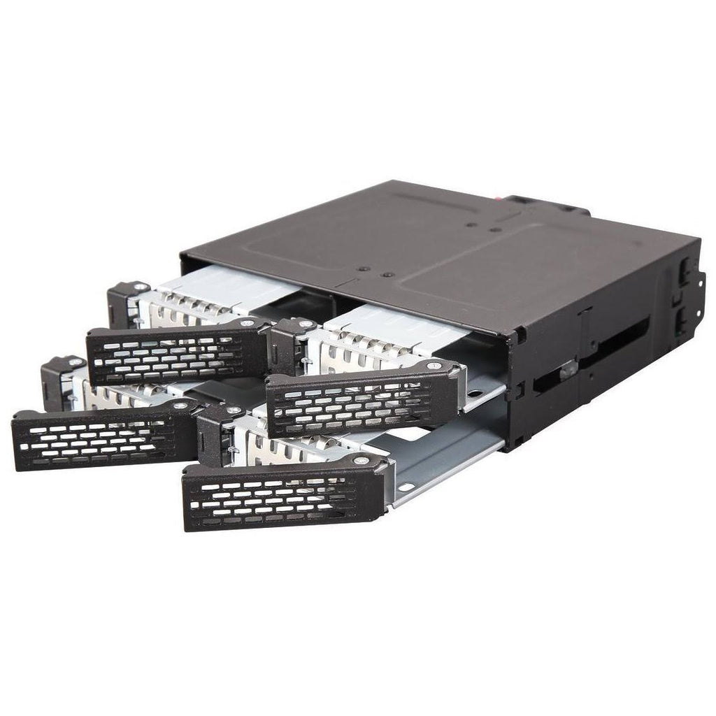 Full Metal 6-Bay Mobile Rack L2262