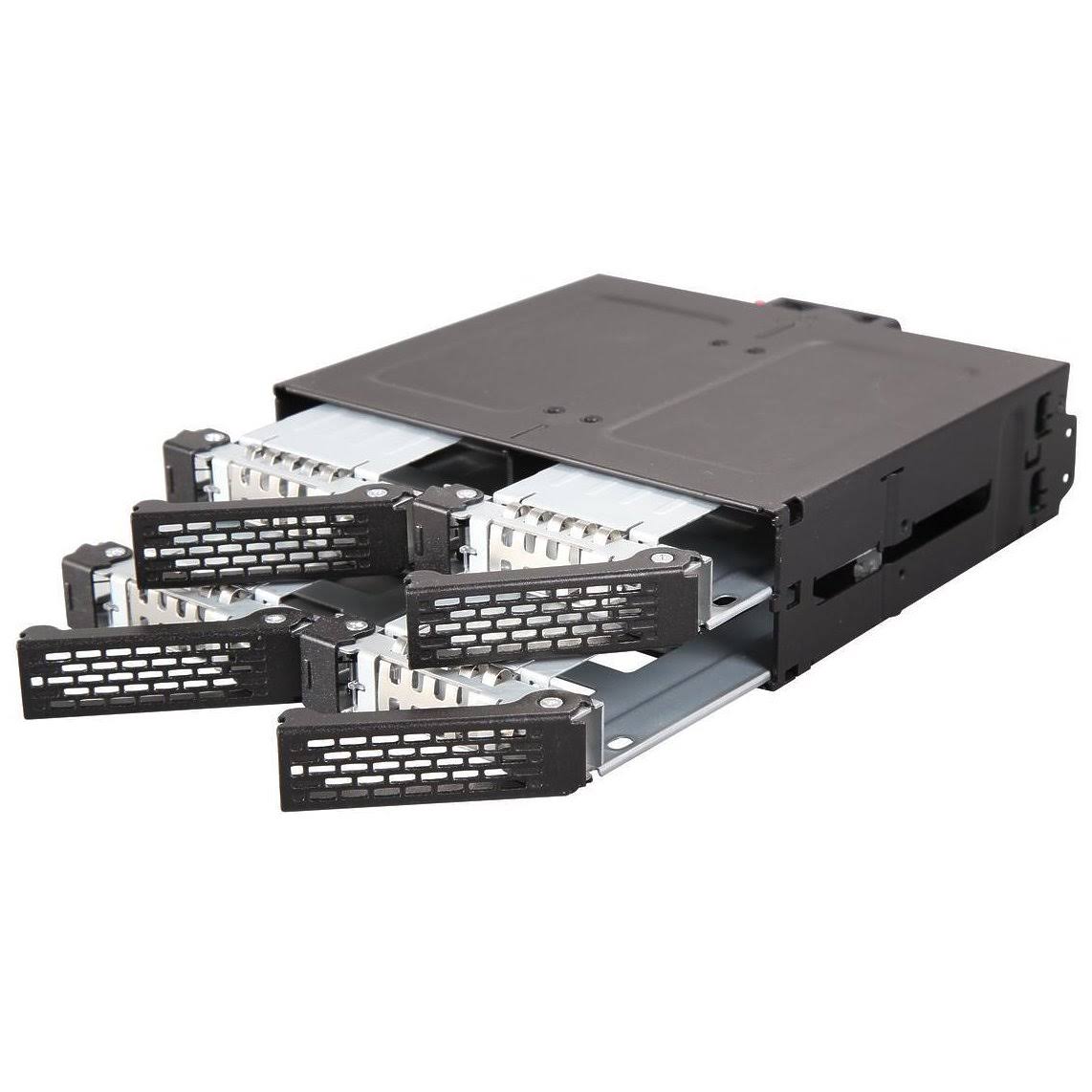 Full Metal 6-Bay Mobile Rack L2262
