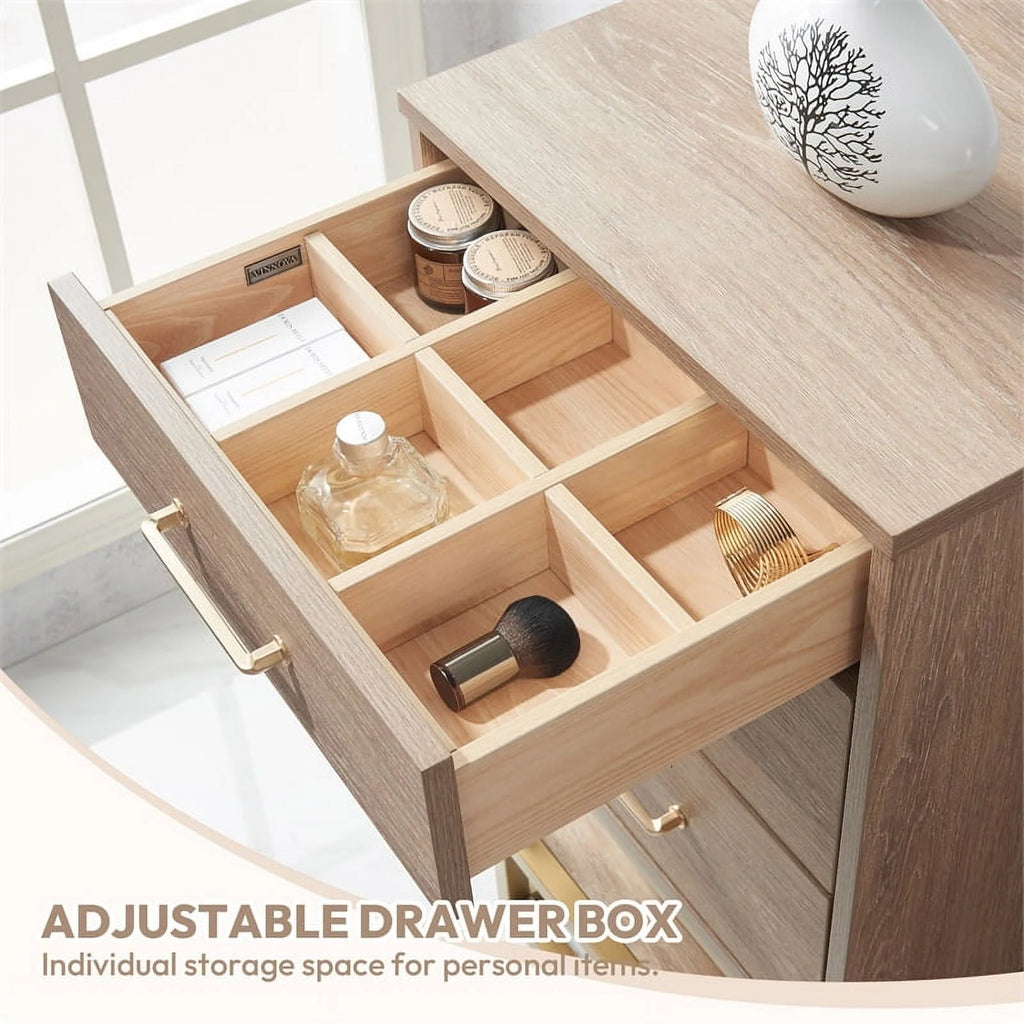 Oak Engineered Wood Storage Cabinet P8216