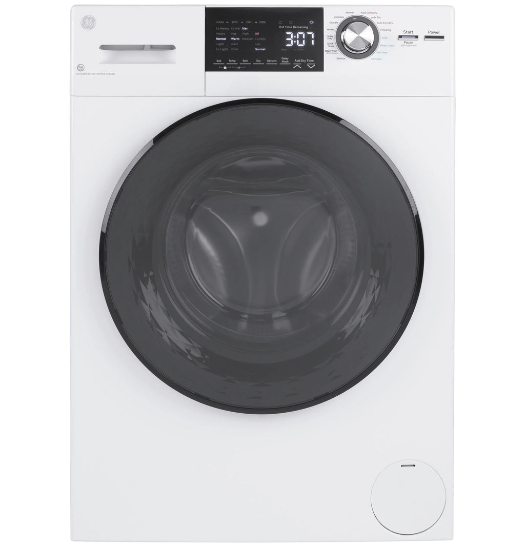 White 2.4 Cu. Ft. Front Load Washer Dryer Combo U5716