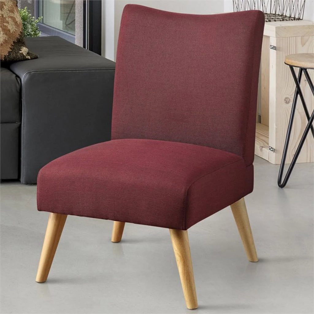 Purple Wood Accent Chair Z55352