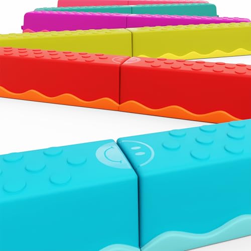 Balance Beam with 5 Sensory Stones, 8 Wavy Beams & 1 Musical Pod K8731