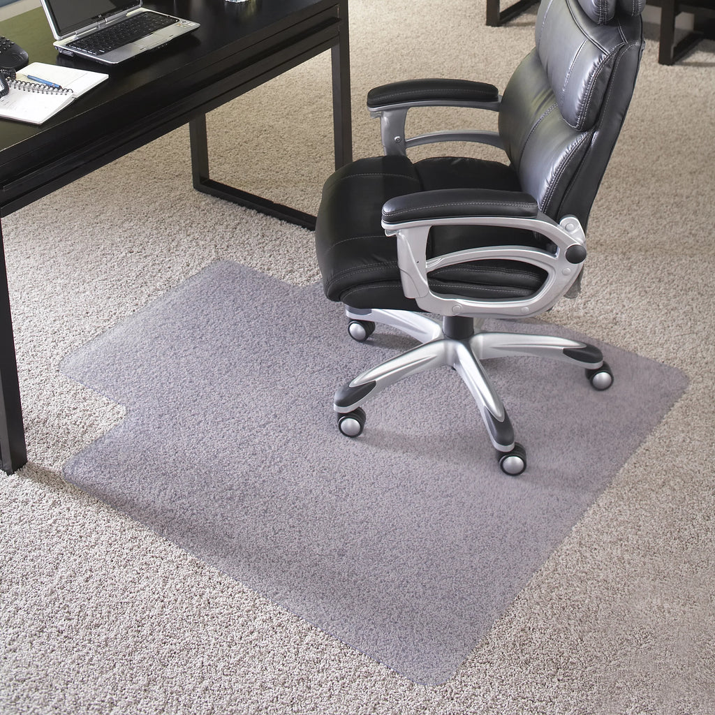 45'' x 53'' Carpet Chair Mat with Lip D9559