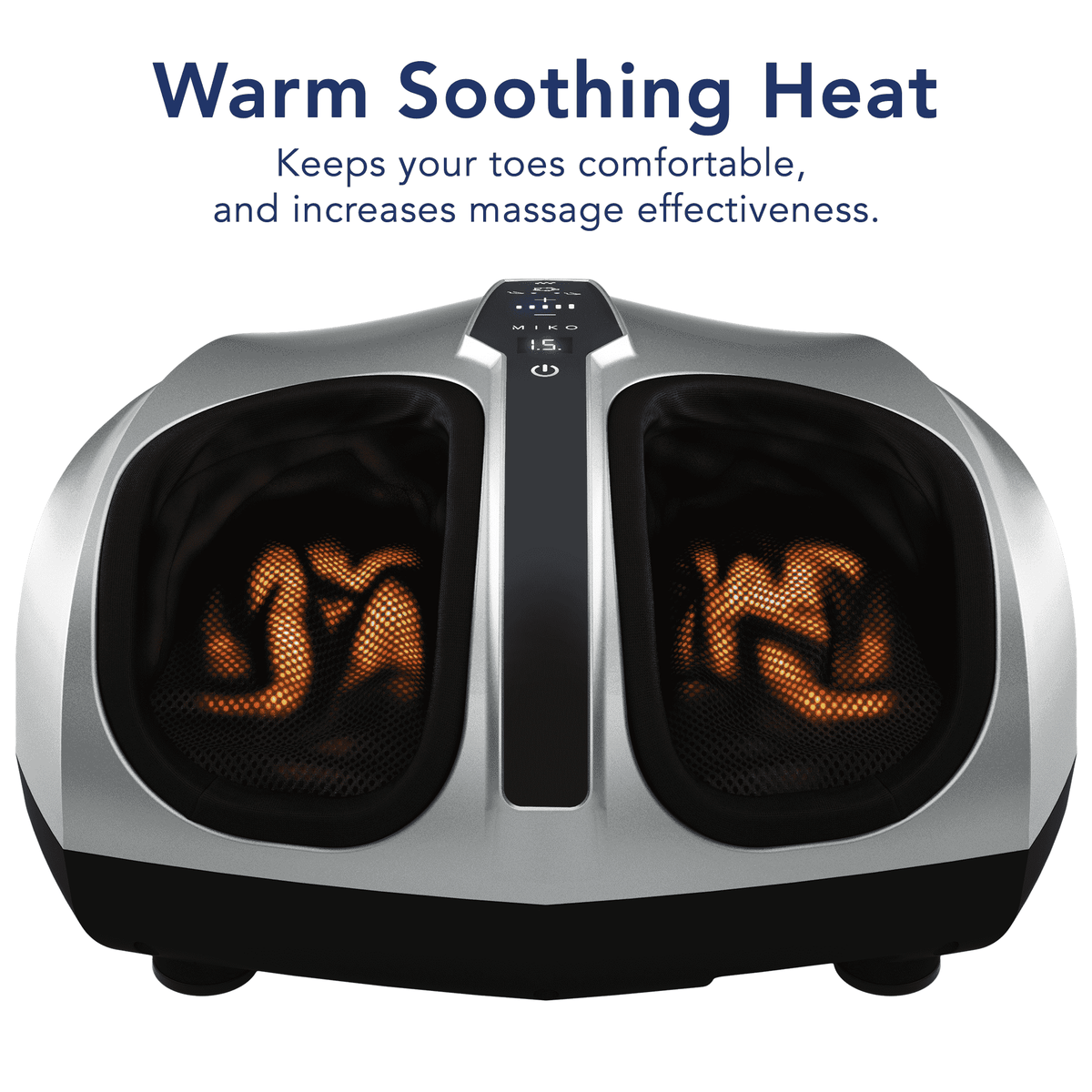 Shiatsu Foot Massager with Heat and Pressure Settings Y72567
