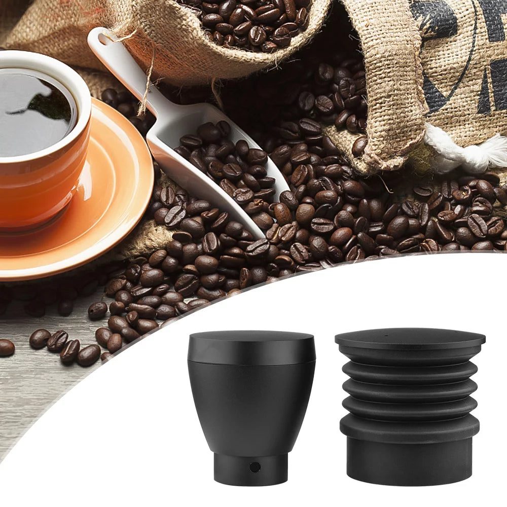 Aluminum Alloy Single Dose Hopper with Silicone Bellow Coffee Grinder Accessories B4753