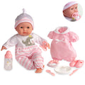 15" Soft Body Baby Doll Gift Set Z892