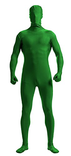 Full Body Greenman Suit Lime Green K3927