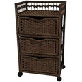 3 Drawer Rolling Storage Chest R8217