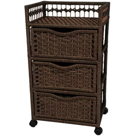 3 Drawer Rolling Storage Chest R8217