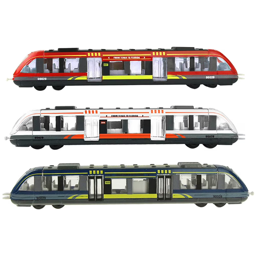 3pcs Simulation Electric Train Toy K408490