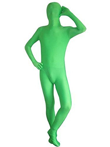 Full Body Greenman Suit Lime Green K3927