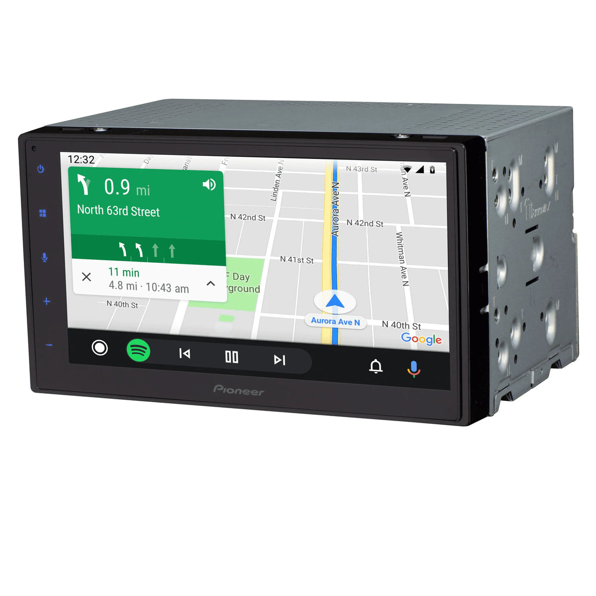 Double Din Digital Media Receiver with 6.8 Touchscreen and Bluetooth K30402