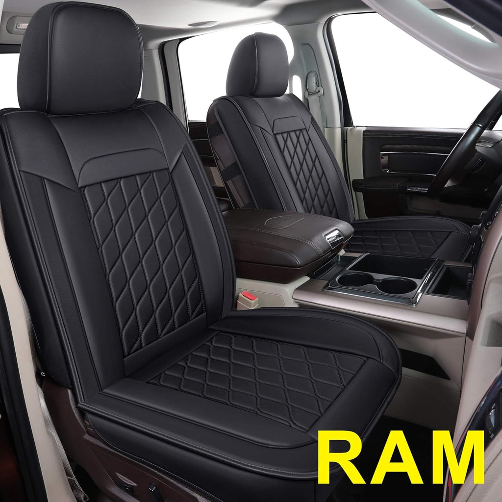 Faux Leather Seat Covers for Ram 1500 Crew Cab Pickup R996