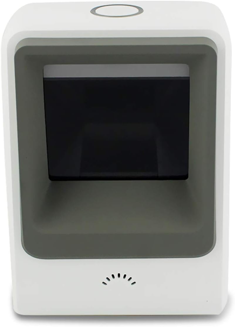White Pack of 2 Omnidirectional Desktop Barcode Scanner W275370
