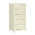 White 5-Drawer Storage Chest G649957