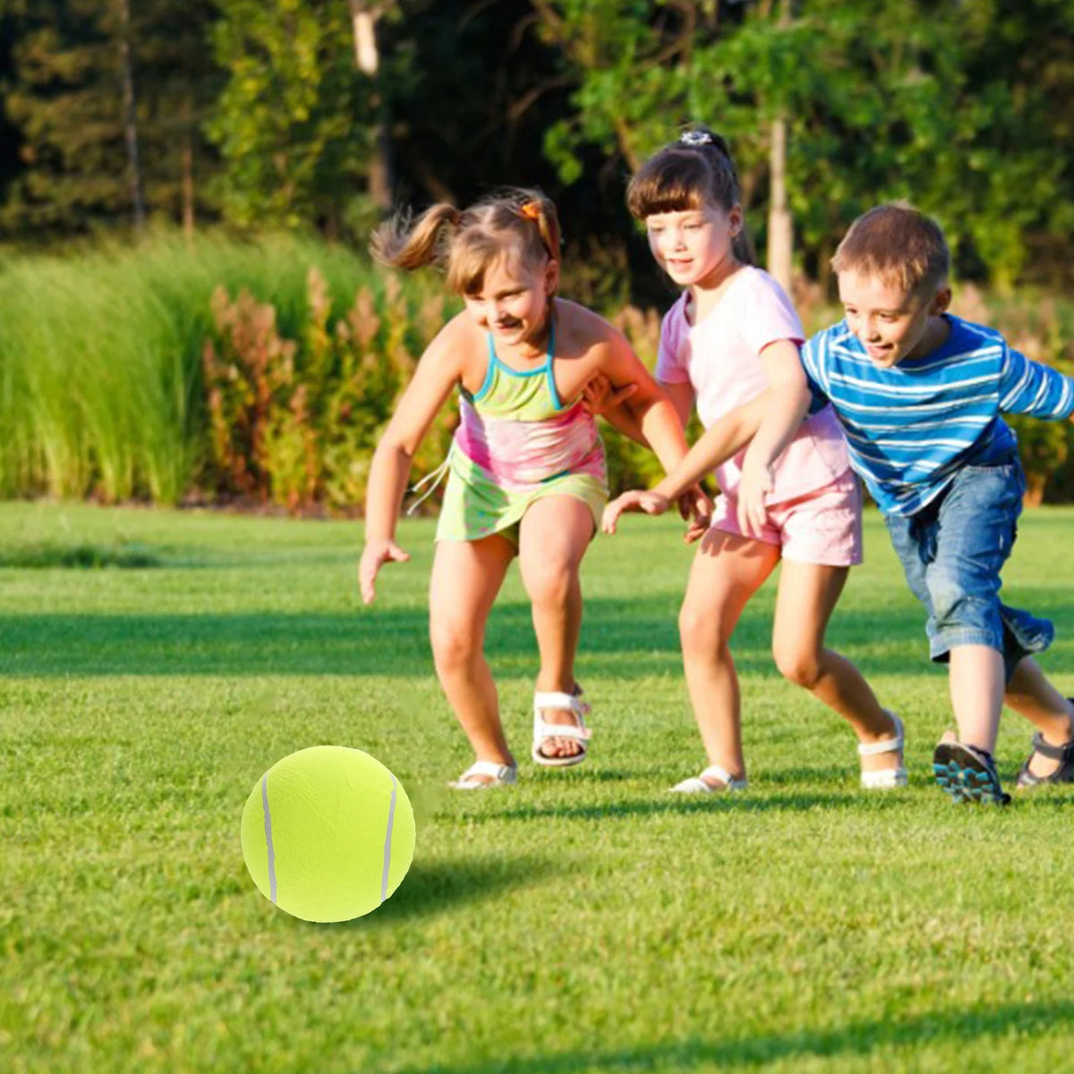 Yellow Inflatable Flannel Tennis Ball Q720639