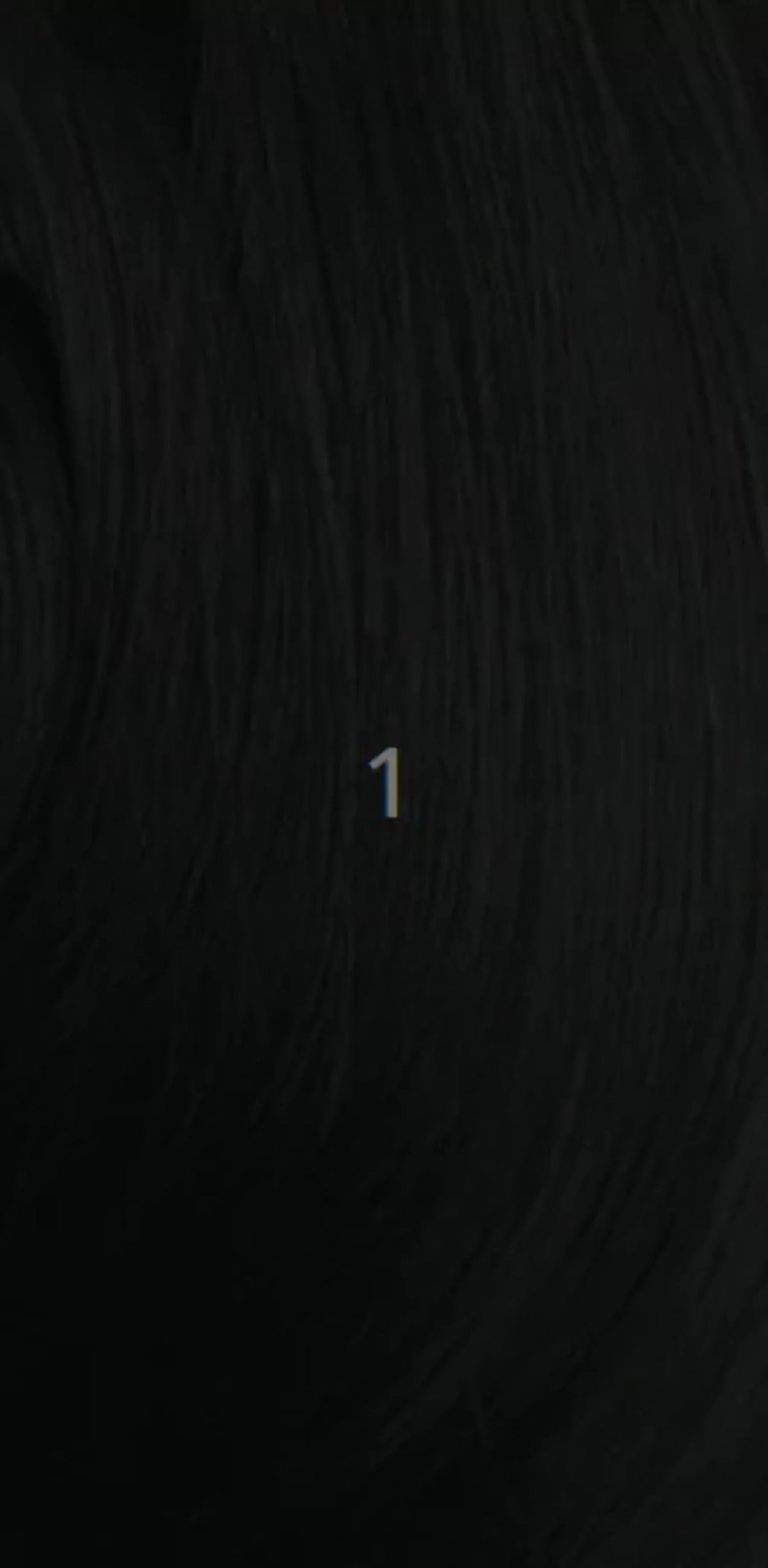 Wig U-Part Natural Yaky straight 14" W356