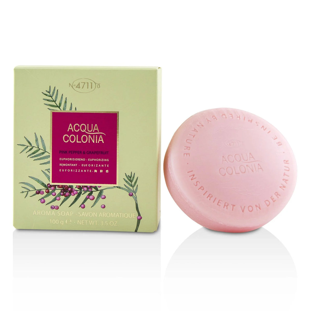 Pink Pepper & Grapefruit Aroma Soap 100g Q5129