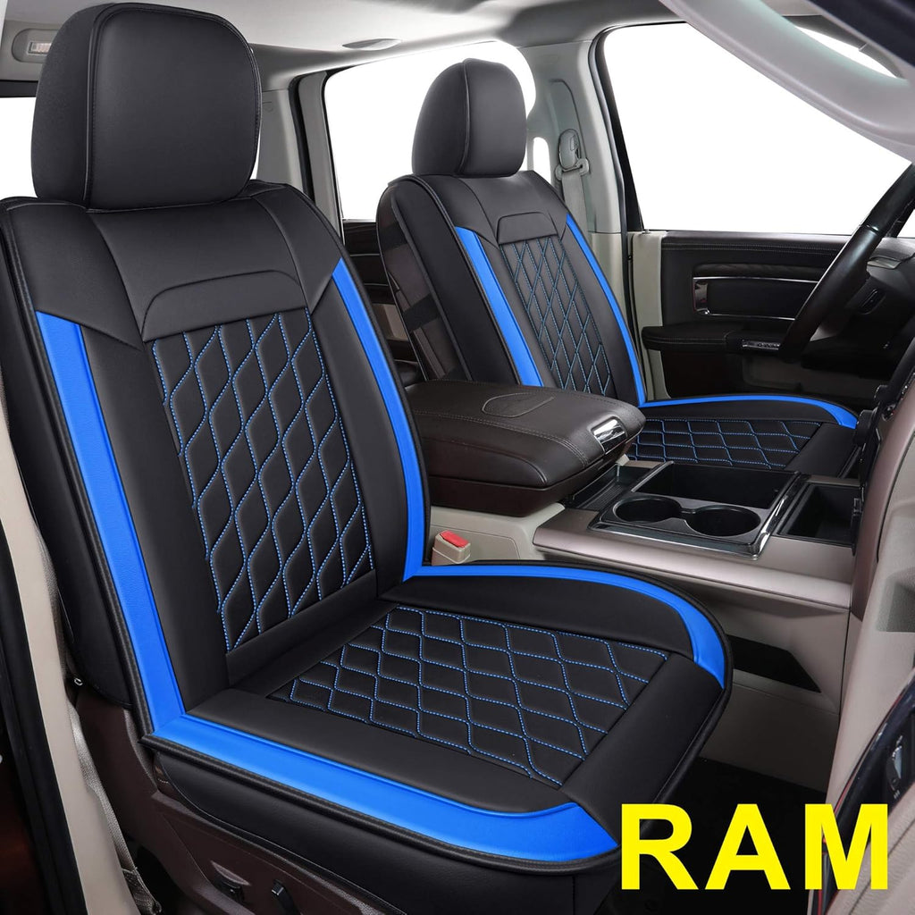 Faux Leather Seat Covers for Ram 1500 Crew Cab Pickup R996