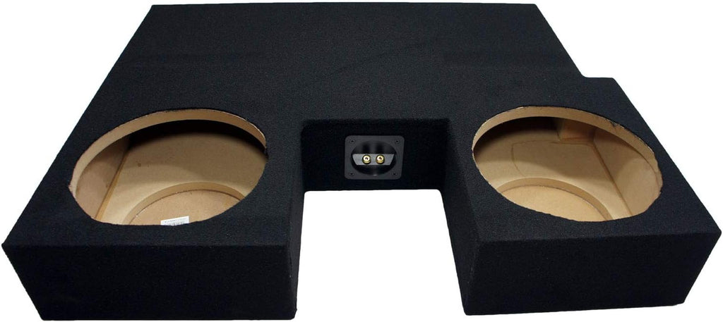 Toyota Tundra 07-12 Double Cab Truck Dual 10 Subwoofer Sub Box Enclosure 600 Watts Peak F668