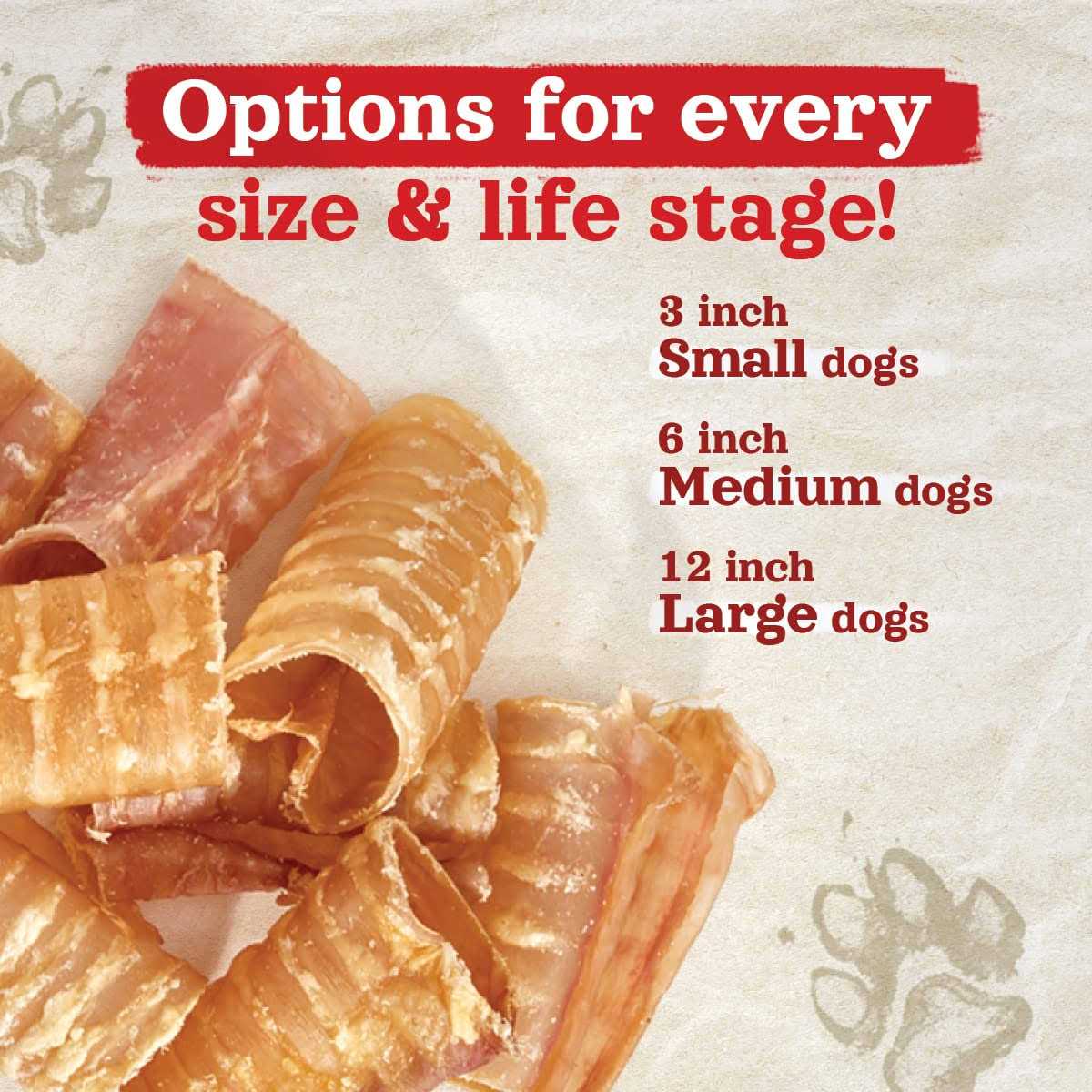 Beef Trachea Dog Chews W71999