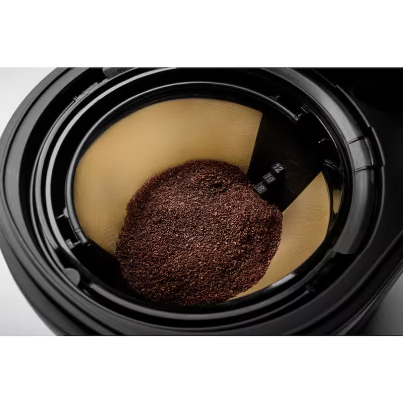Grey 12-Cup Drip Coffee Maker E430