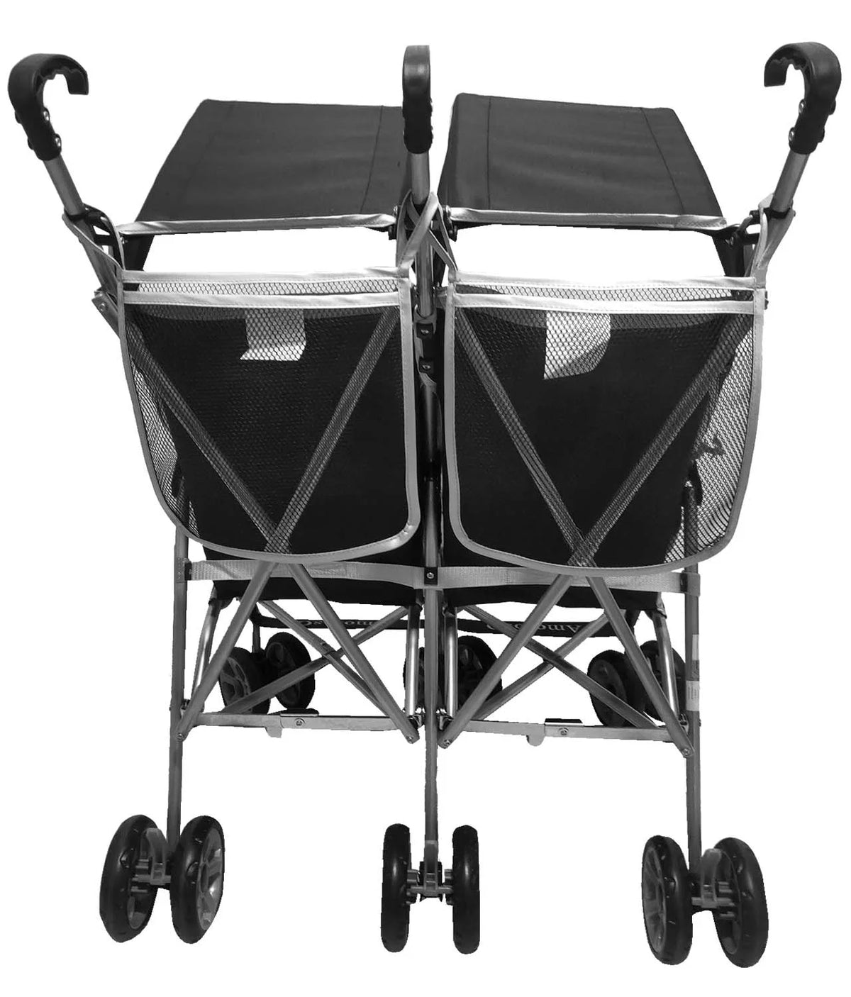 Black Double Umbrella Stroller with EVA Wheel Z75335