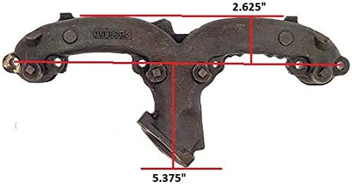 Rams Horn Exhaust Manifold Kit W8081