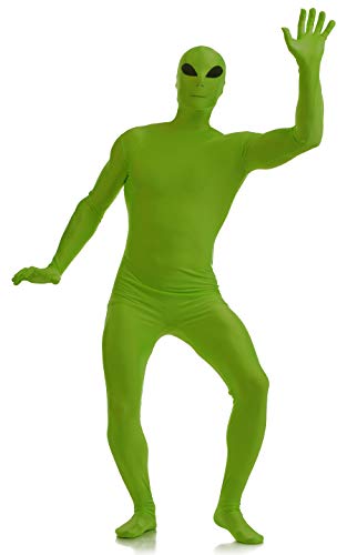 Full Body Greenman Suit Lime Green K3927