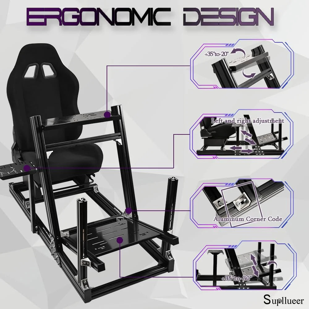 Racing Simulator Cockpit with Seat N3675