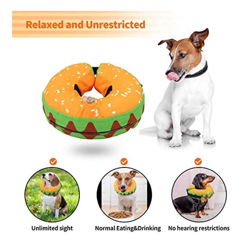 Inflatable Soft Dog Collar Adjustable G2403