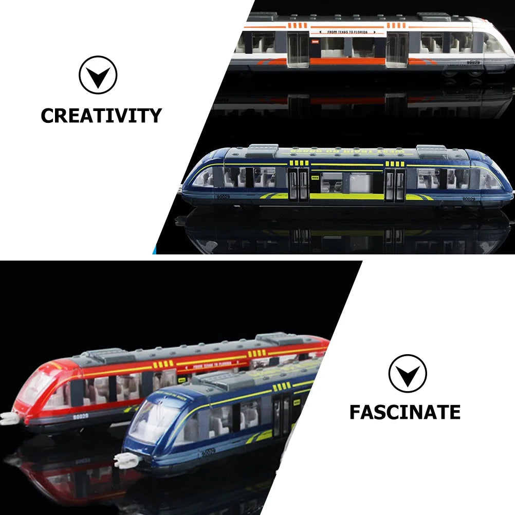3pcs Simulation Electric Train Toy K408490