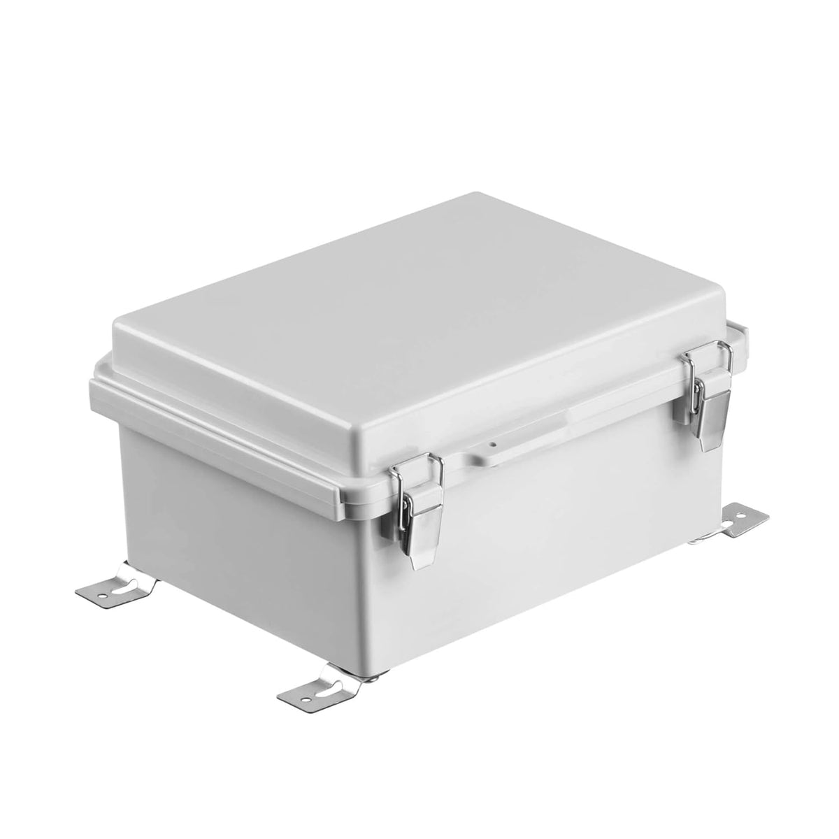 Junction Box, Hinged Cover, IP67 Waterproof Plastic Enclosure, Pack of 2 G9041